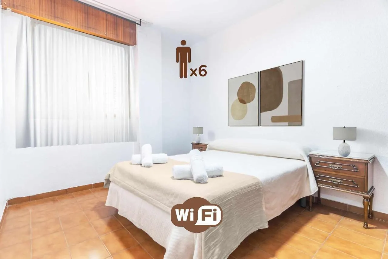 Amplio Apartamento A 250Mts De La Playa 6 Pax Apartment Almeria